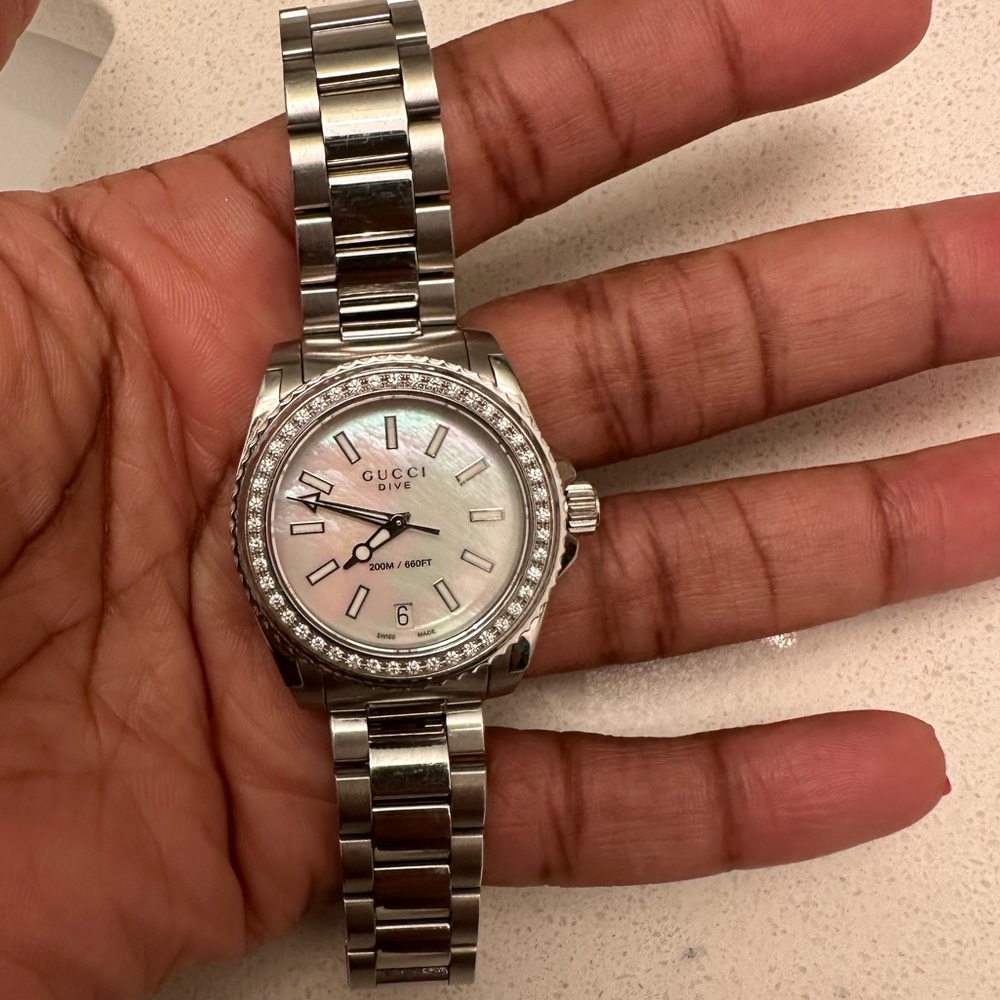 Gucci Diamond Dive Watch